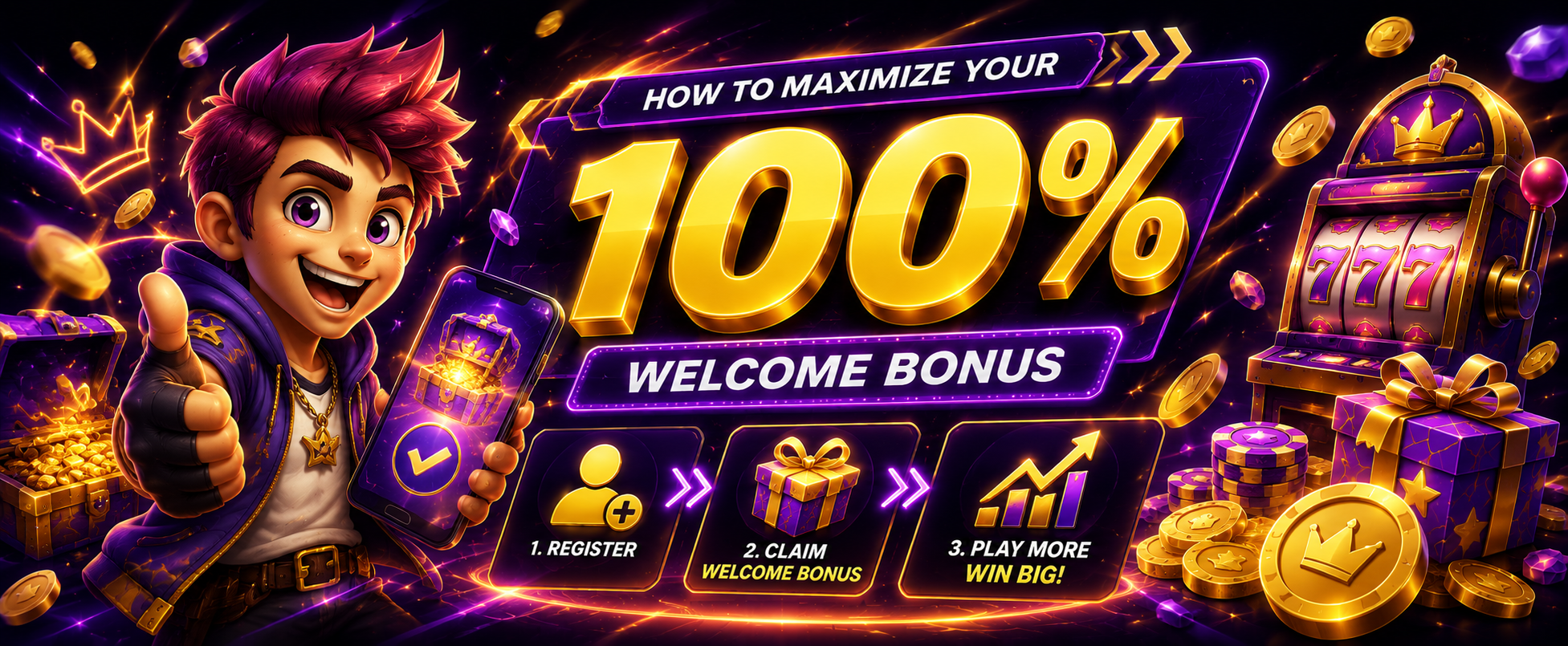 Welcome Bonus 100%